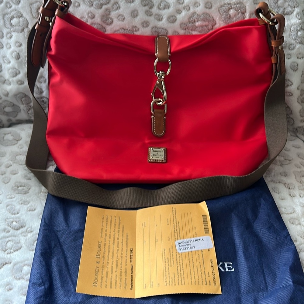 Dooney & Bourke Annie Sac Red